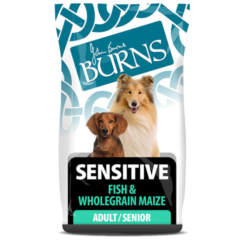 Burns sensitive fish & maize