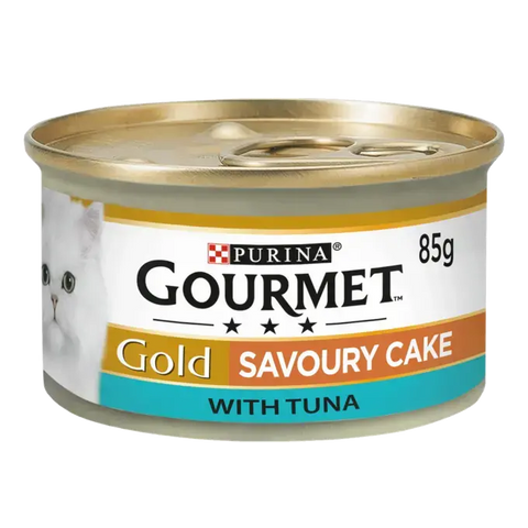 Purina gourmet gold savoury cake with tuna 85g