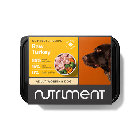 Nutriment raw turkey 500g
