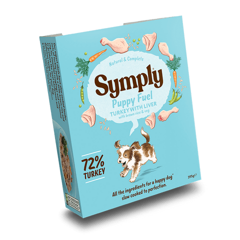 Symply puppy fuel tray 395g