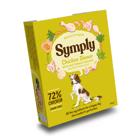 Symply chicken dinner tray 395g