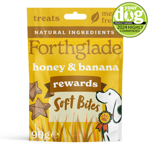 Forthglade reward bites honey & banana 90g