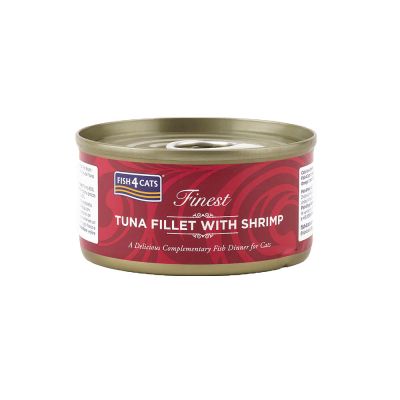 Fish4cats Tuna with Shrimp Can 70g