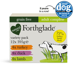 Forthglade Turk/lamb/duck x12 pouch 12x395g