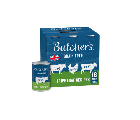 Butchers Grain free tripe loaf 18 cans 7.02kg