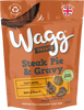 Wagg steak pie beef treats 125g