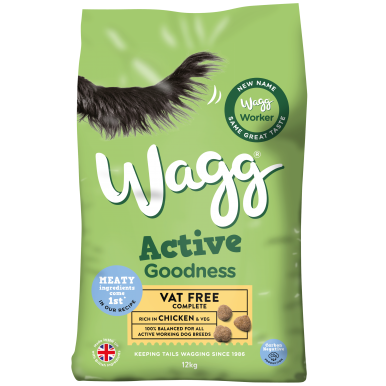 Wagg active goodness chicken12 kg