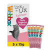 Webbox Lick-e-Lix SalmonWagg steaklets treats 5x15g