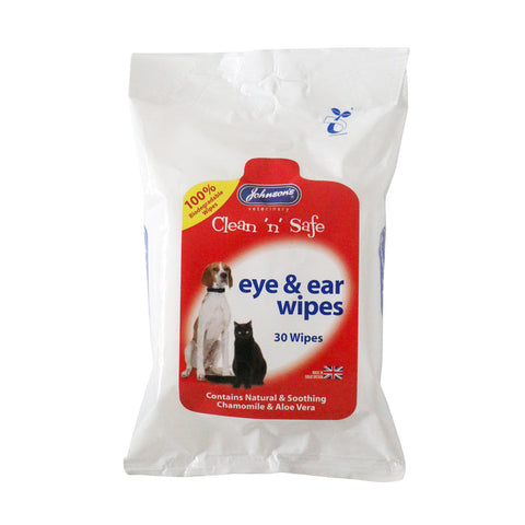 Johnsons eyes and ears wipes