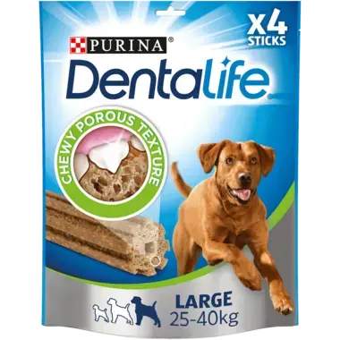 Purina dentalife sticks large x4 142g