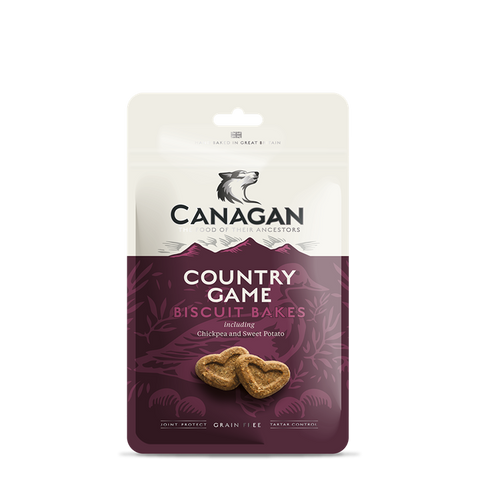 Canagan game dog biscuit bakes 150g