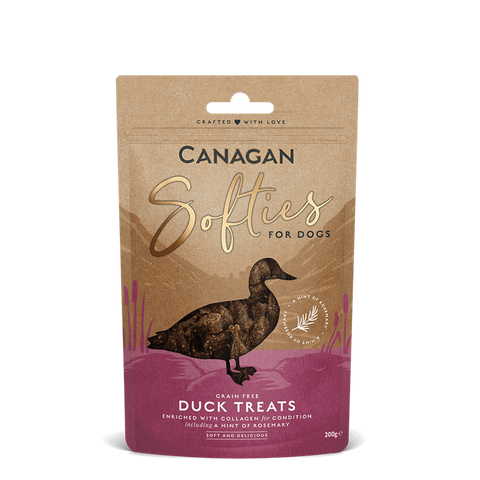 Canagan soft bites duck treats 200g