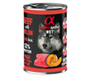 Alpha spirit beef & melon tin 400g
