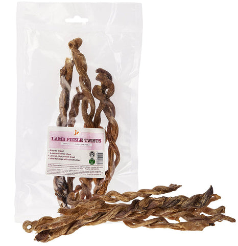 JR lamb pizzle twists 100g
