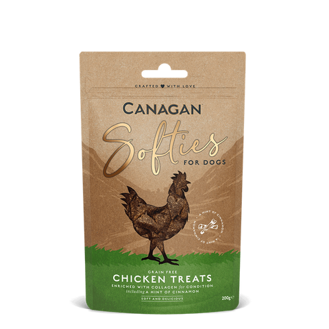 Canagan soft bites chicken treats 200g