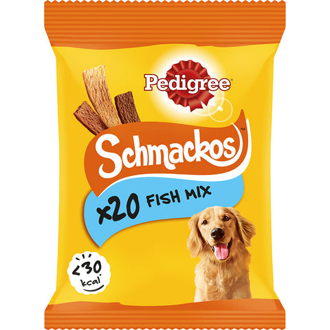 Pedigree schmackos fish x20 144g