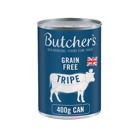 Butchers w/tripe can 400g