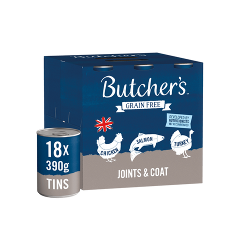 Butchers joint & coat 18 cans 7.02kg