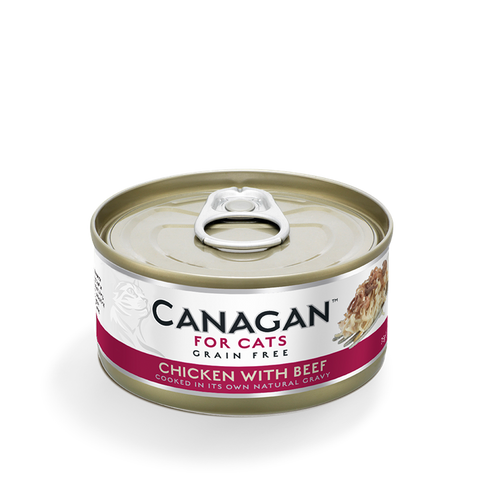 Canagan Cat Chicken with Beef Can 75g