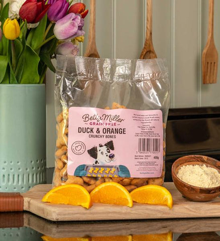 Betty Miller grain free duck & orange 400g