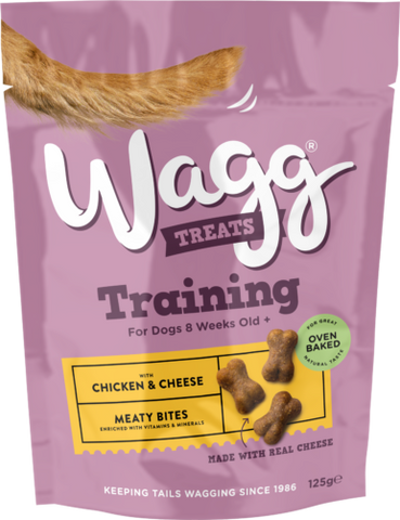 Wagg training chicken/cheese treats 125g