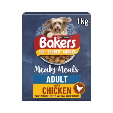 Bakers meaty meals chicken 1kg