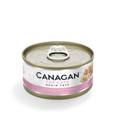 Canagan Cat Chicken with Ham Can 75g