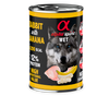 Alpha spirit rabbit & banana tin 400g