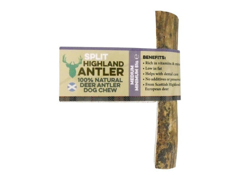 Split highland antler medium