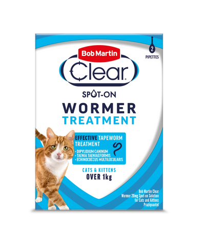 Bob Martin spot on cat wormer