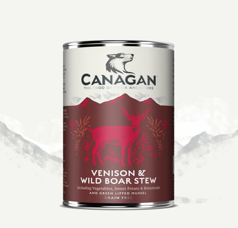 Canagan venison/boar can 400g