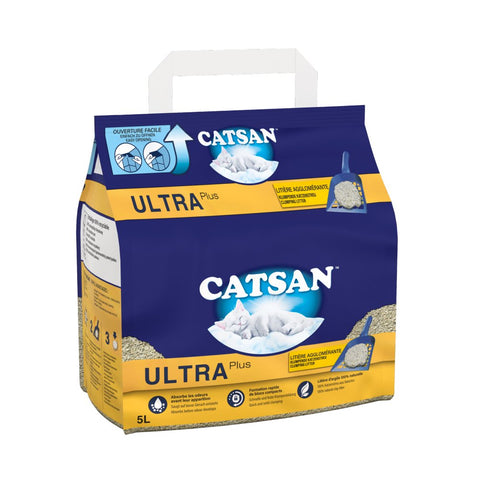 Catsan cat  litter ultra plus 5l