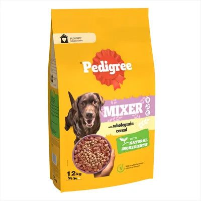 Pedigree Mixer w/wholegrain 12kg