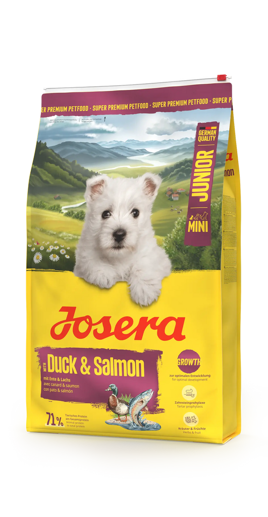 Josera mini Jr duck/salmon 900g x5