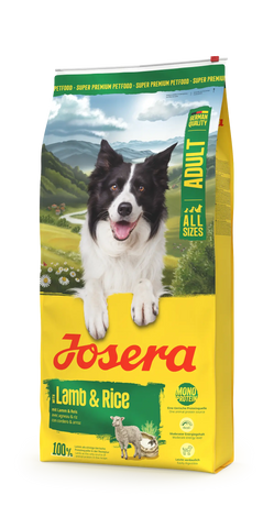 Josera lamb & rice 12.5kg