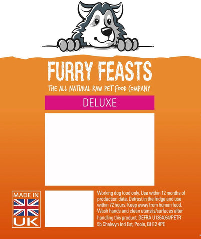 Furry Feasts chicken and salmon 500g
