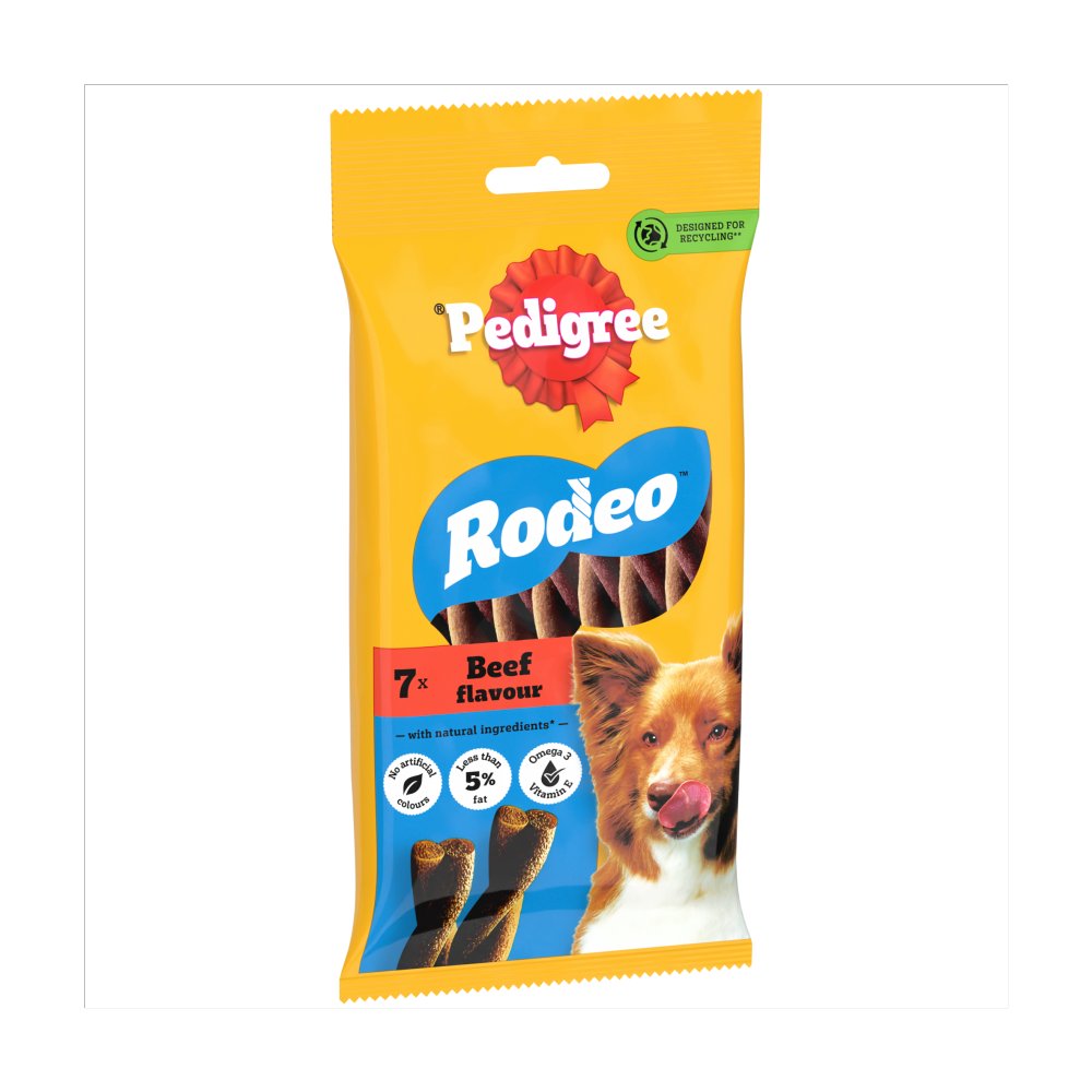 Pedigree Rodeo beef 123g