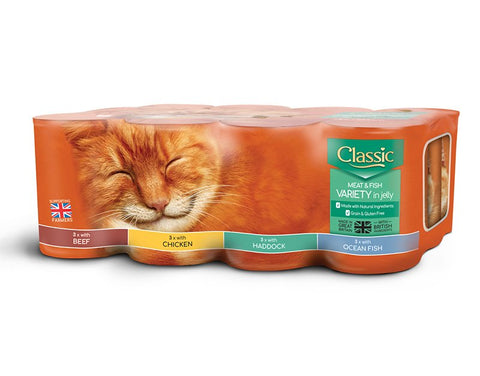 Butchers classic Cat Variety 12 x tins