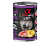 Alpha spirit lamb & pear tin 400g