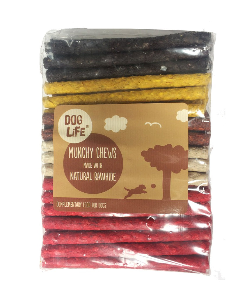 Dog life munchy chews multicolour