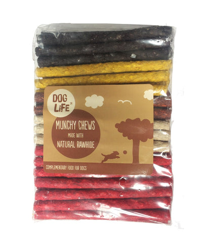 Dog life munchy chews multicolour