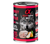 Alpha spirit ham & melon tin 400g