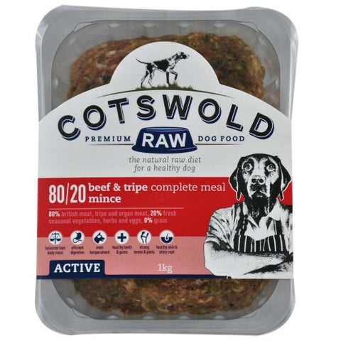 Cotswold 80/20 beef & tripe 1kg