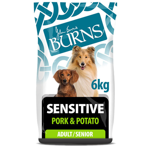 Burns Adult Dog Sensitive Pork & Potato 6kg