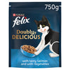 Felix doubly delicious salmon 750g