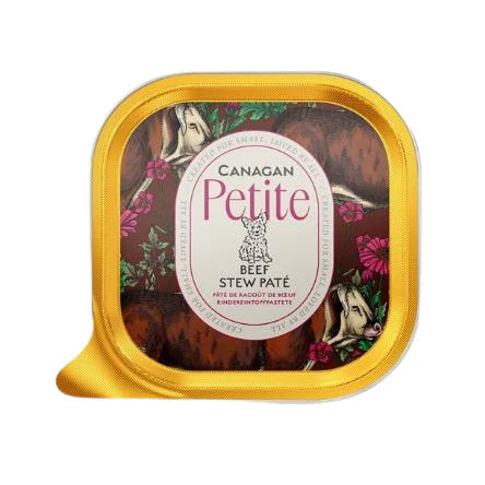 Canagan Petite beef stew pate tray 100g