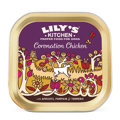 Lilys kitchen coronation chicken tray 150g