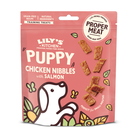 Lilys kitchen puppy chicken/salmon treats 70g