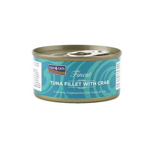 Fish4cats Tuna with Crab Can 70g