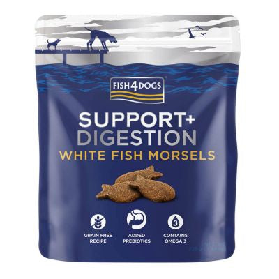 Fish4dogs Digestion white fish morsels 225g